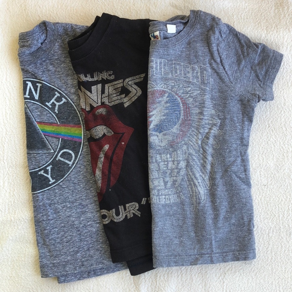 Bundle of 3 Toddler Band T-shirts